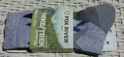 FOX RIVER EE. UU. Caminata/Caminata Calcetines Ligeros Crew MEDIANOS Hombres 6-8.5 + Mujeres 7-9.5 Foto 1 de 4