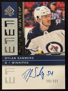 2022-23 SP Authentic 2002-03 Retro Future Watch Auto Dylan Samberg! /399! - Picture 1 of 2