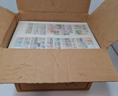 Large Box-World Stamps (Inc GB)-7 Old Albums/Stock Books, FDCs, Mint/Used Sets - Image 1 of 4