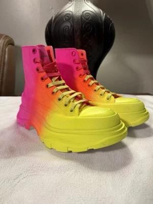 Zapatillas Alexander McQueen Tread Ombré Talla 37 EE. UU. Talla 7 Foto 1 de 4