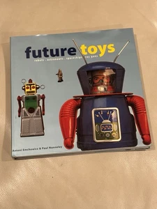 Future Toys Book Vintage Japanese Tin Litho Toy Robot Flying Saucer Space Toys - Picture 1 of 2