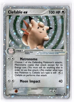 Clefable ex Ultra Rare FireRed & LeafGreen 106/112 MP - Image 1 of 2
