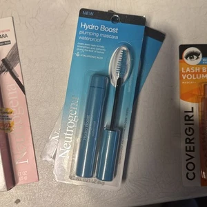 2x Neutrogena Hydro Boost Waterproof Plumping Mascara Black 07 0.21oz - Picture 1 of 3