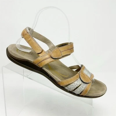 ABEO Women's Tan Brynn Slingback Sandals Size 8.5 Casual Summer - Image 1 of 4