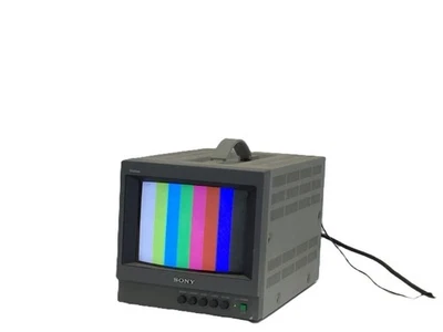 Sony PVM-9040 Trinitron 9" Color Video Monitor Retro Broadcast Studio Tested - Image 1 of 4