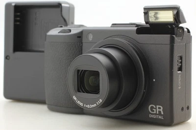 [MINT] Ricoh GR Digital III Black 10.0MP Compact Camera From JAPAN - Image 1 of 4