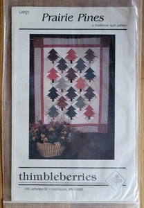 Timbleberries "Prairie Pines" Quiltmuster #LJ9222 Herbst Weihnachtsbäume Nähen - Bild 1 von 2