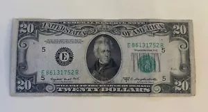 20 $ 1950C Serie Richmond VA Reserve - Bild 1 von 10