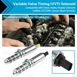 2pcs VVT Solenoid Suitable for 2.0L 2.5L Chevy GMC Buick 13-17 12655433 12655434 - Bild 1 von 9