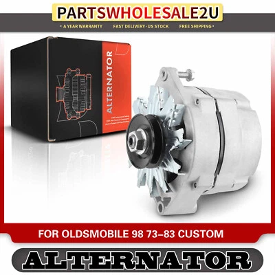 Alternador para Oldsmobile Custom Cruiser Cutlass Cutlass Calais 63A 12V CW 1-G Foto 1 de 4