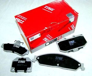 For Toyota Tarago ACR30R 2003 on TRW Front Disc Brake Pads GDB7648 DB1490/DB1519
