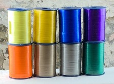 500m Geschenkband, 5mm breit, Ringelband, Polyband, Kräuselband, Ballonband
