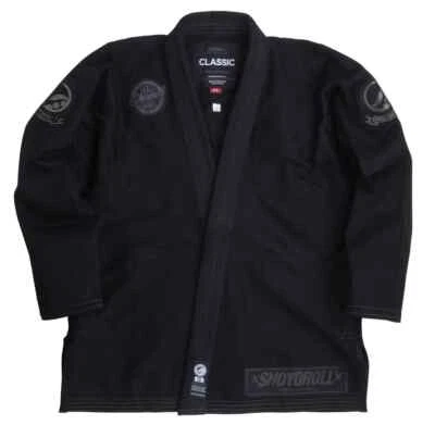 BJJ Gi Shoyoroll Corte Lote 51 REBEL Japón BJJ Uniforme 450 GSM Negro **Con Bolsa** Foto 1 de 4