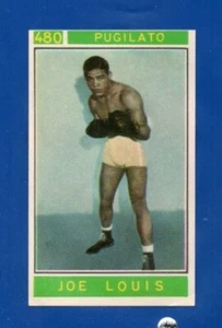 FIGURINA PANINI CAMPIONI DELLO SPORT 1967/68 PUGILATO JOE LOUIS N.480 NUOVA - Imagen 1 de 2