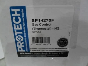 Protech SP14270F Gas control valve Thermostat NG Gas Rheem Ruud Richmond GE - Picture 1 of 5