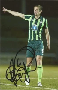 AFC WIMBLEDON: PAUL ROBINSON SIGNED 6x4 ACTION PHOTO+COA - Picture 1 of 1
