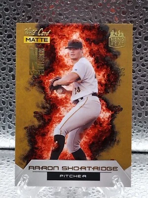 2022 Wild Card Matte Aaron Shortridge #RHN-1 Rising Heat 5/5 SP Exclusive - Image 1 of 2