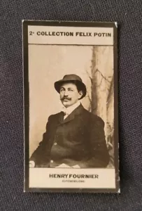 1908 Henri Fournier/Felix Potin 2. Sammlung, 1901 Paris-Berlin Sieger - Bild 1 von 2