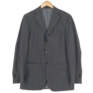 Massimo Dutti Grey Wool Suit Blazer Jacket Men Ey3 Size EU 48 UK/US 38 - Picture 1 of 8