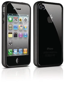 PHILIPS DLM1391/10 FUNDA RÍGIDA IPHONE 4, 4S - NEGRO - Imagen 1 de 2