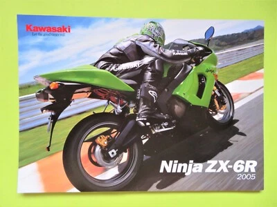 KAWASAKI  ZX-6R NINJA BROCHURE - 2005 - Image 1 of 4