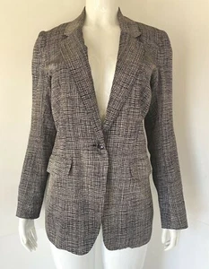 Vestido Future Classics Arte de Seda para Usar Negro y Gris Claro Patrón Blazer 8/10 - Imagen 1 de 5