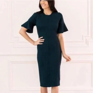 Rachel Parcell Dark Blue Monaco Dress Size Small - Picture 1 of 5