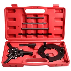 Harmonic Balancer Puller Tool Adjustable Crankshaft Pulley Puller set GM Ford - Picture 1 of 9