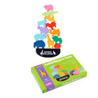  Educational Toy Animal-shaped Blocks Toys Wooden Stacking Child Baby Desktop