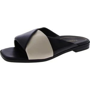 Vionic Miramar Womens Comfort Slide Sandal Black/cream - 9 Medium NIB - Picture 1 of 3