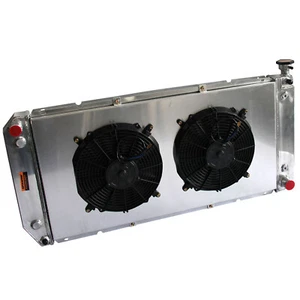 3Row Radiator + Fan shroud For Chevrolet GMC C1500 2500 K1500 88-99 SPAWON AT - Picture 1 of 8