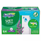 Swiffer Sweeper Wet Mopping Cloth Refills, Lavender Scent , 64 ct.
