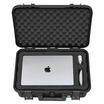 ECO Outdoor Case + Rasterschaum | wasserdichter Laptop Notebook Koffer 41x28x12 - Bild 1 von 4