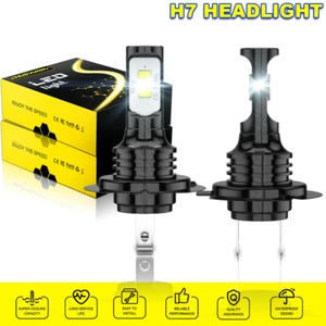 Faro LED de luz baja 2x para Mercedes-Benz ML350 2003-2015 súper blanco H7 - Imagen 1 de 12