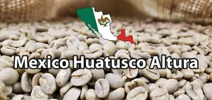 5 LB MEXICAN MEXICO HUATUSCO ALTURA GREEN UNROASTED COFFEE BEANS - ARABICA - Picture 1 of 6