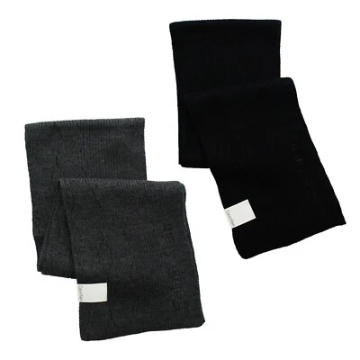 Calvin Klein Bufanda Para Hombre CK Grueso Tejido Onda Invierno Cuello Silenciador, $55 Foto 1 de 3