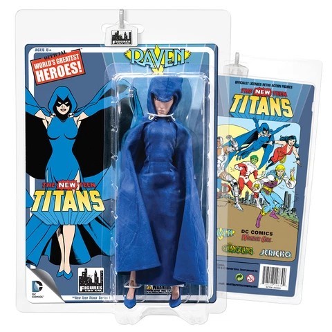 DC Comics Retro Style 8 Inch Figures New Teen Titans Series: Raven Cover