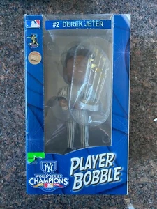 DEREK JETER 2009 WORLD SERIES CHAMPION New York YANKEES BOBBLEHEAD 3098 /10,000 - Picture 1 of 6