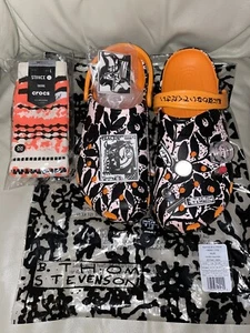 DS Crocs x Stance x B Thom Stevenson Crocs Classic Clog Size 12M 207941 90H๐ - Picture 1 of 12