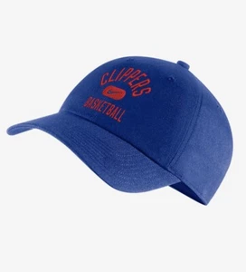 NIKE HERITAGE86 LA CLIPPERS NBA HAT [DJ6337-495-495] ADULT UNISEX 1 Sz BLUE NWT - Picture 1 of 5