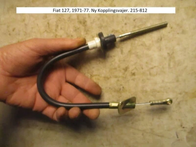Fiat 127 1971-77. Cable embrague nuevo. 215-812 Foto 1 de 2