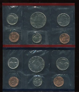 1987 U S MINT 10 PC SET (D165) Very Nice Set P & D OGP (COA & Envelope) - Imagen 1 de 5