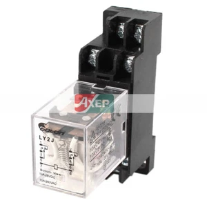 A● MY2J AC General Purpose Power Relay 8Pin AC240V DC28V w Socket - Picture 1 of 4