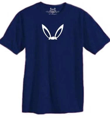 NUEVA CAMISETA HOMBRE ESTAMPADA LINDA "CONEJITO" DIVERTIDA HIPSTER GRÁFICA ALGODÓN TODAS LAS TALLAS Foto 1 de 4