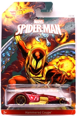 Hot Wheels 2013 Spiderman #5 кованое купе CA красный blkOH5spk's - Изображение 1 из 4
