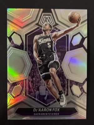 De'Aaron Fox 2023-24 Mosaic #163 Silver Prizm - Image 1 of 2
