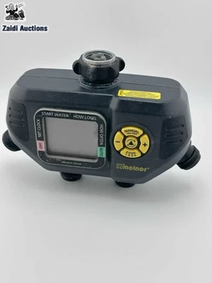 Temporizador electrónico de manguera Melnor 65306-21D temporizador de rociadores de 4 zonas para piezas Foto 1 de 4