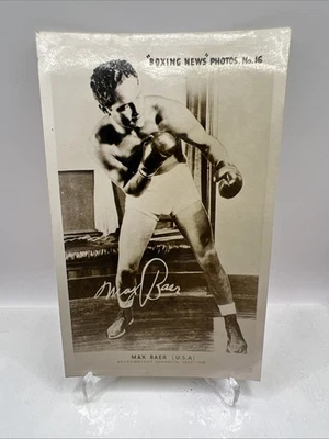 1940-70 Boxing News Photos #16 Max Baer - Image 1 of 2