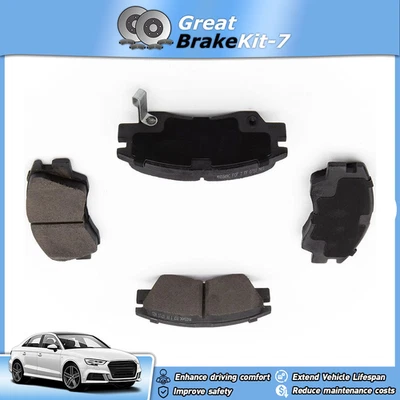 Pastillas de freno delanteras de cerámica para Dodge Ram 50 1986 1987 1988 1989 2,0 L Foto 1 de 4