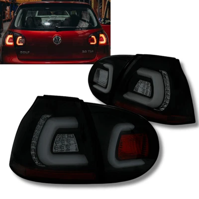 Luces traseras LED LightBar en negro mate para VW Golf 5 V 10.2003-2009 - Imagen 1 de 4